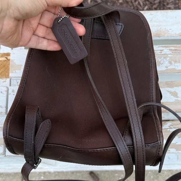 Coach Dark Brown Mini Backpack - Picture 4 of 6